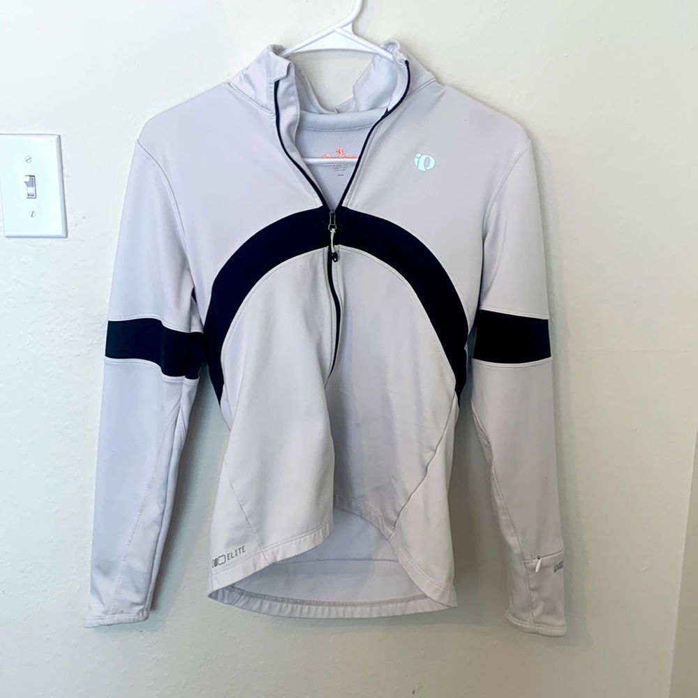 Pearl Izumi Athletic Jacket White and black Small